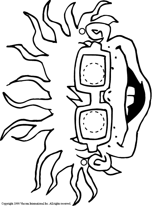 nicktoon coloring pages - photo #5