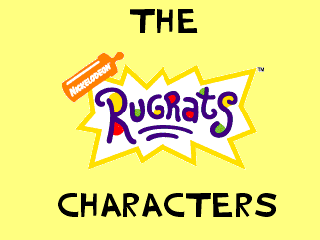 THe "Rugrats" Characters